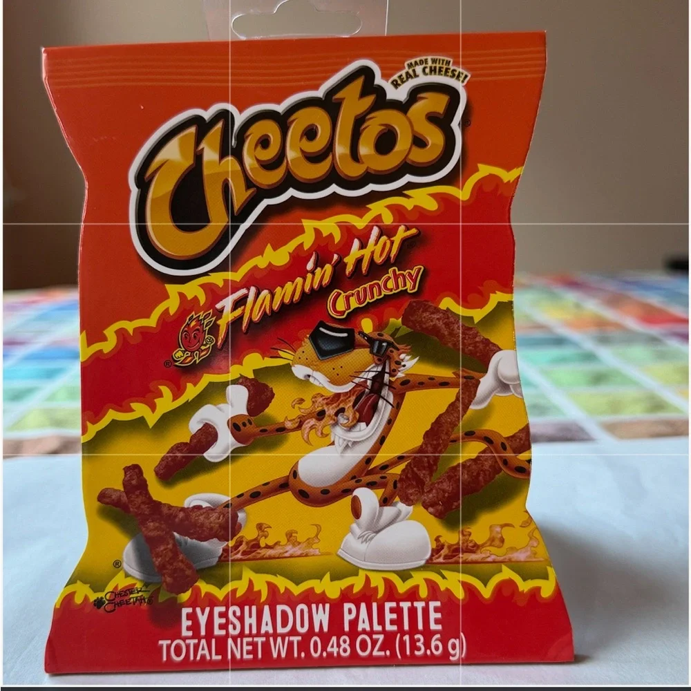 🔥🧀🔥 CHEETOS FLAMIN’ HOT MAKEUP BUNDLE 🔥🧀🔥NWT 🔥🧀🔥